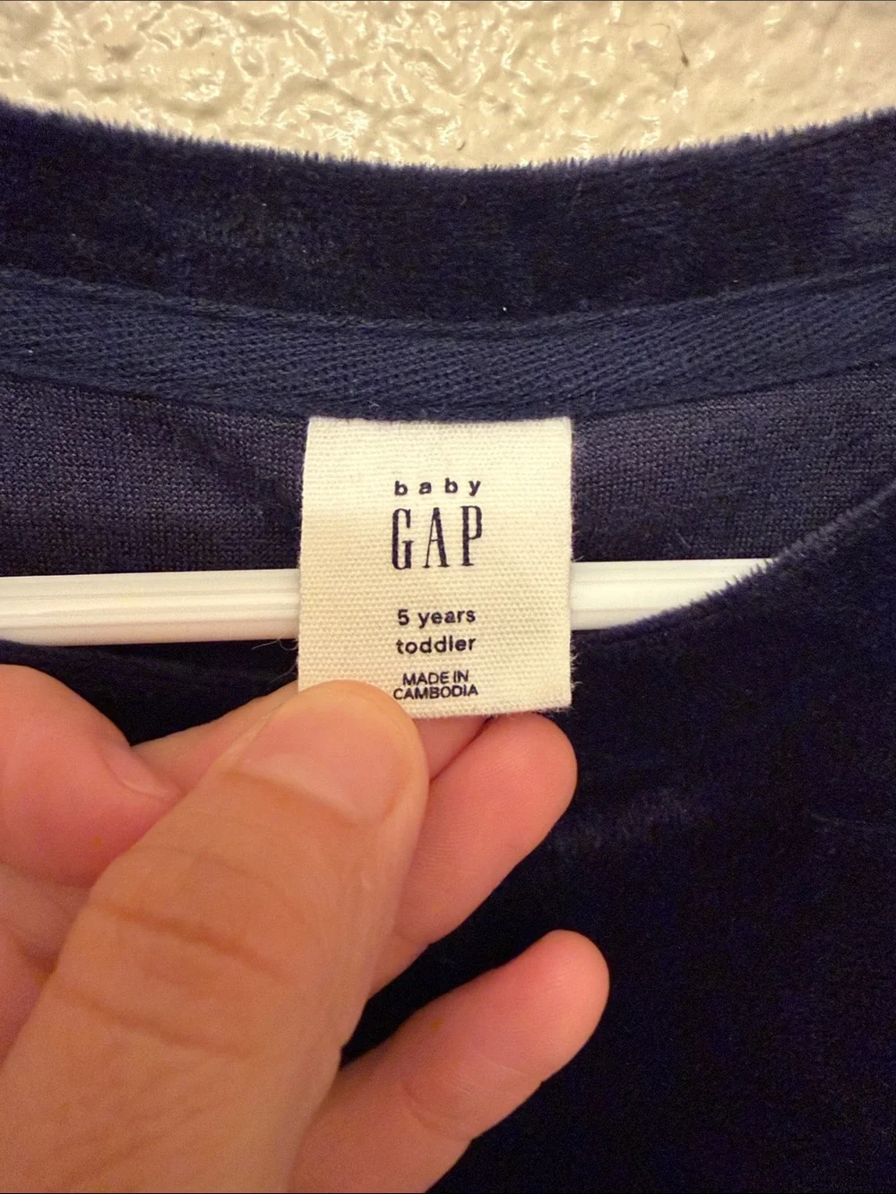 Baby Gap Toddler Mix-Media Ruffle Sweatshirt Dress Size 5